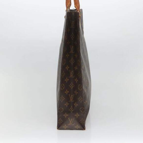 LOUIS VUITTON Monogram Sac Plat Hand Bag M51140 - Picture 4 of 12